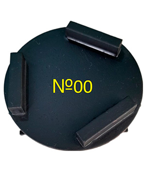 Фреза алмазная №00 для мозаично-шлифовальных машин СО 3 сегмента Кристалл 32100