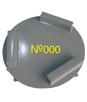 Фреза алмазная обдирочная №000 СО 3 сегмента Кристалл 33000