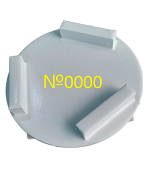 Фреза алмазная обдирочная №0000 для мозаично-шлифовальных машин СО 3 сегмента Кристалл 33004