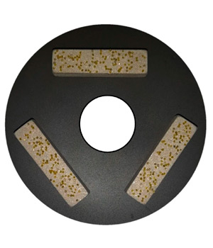 Фреза алмазная №00 для мозаично-шлифовальных машин СО 3 сегмента Кристалл 33100