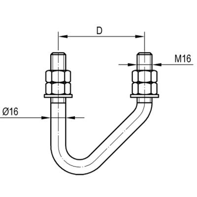 Узел крепления к ригелю 