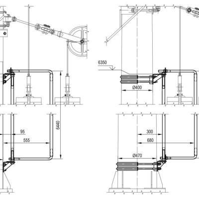 Трубчатый успокоитель грузов