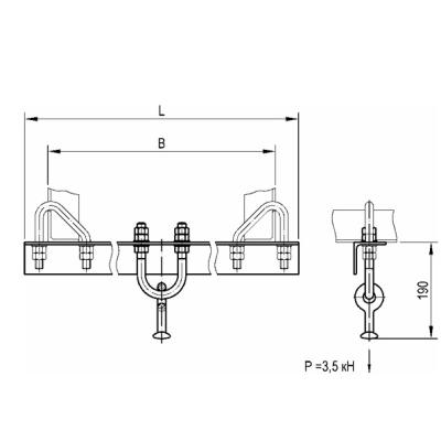 Подвес на уголке 