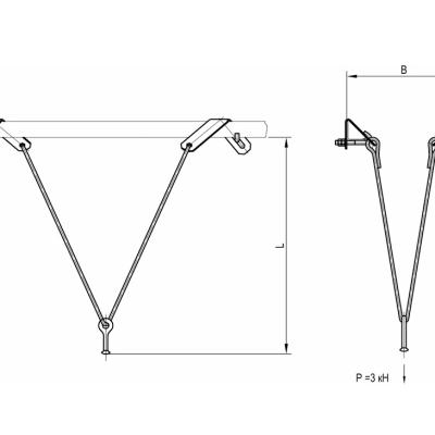 Подвес треугольный 
